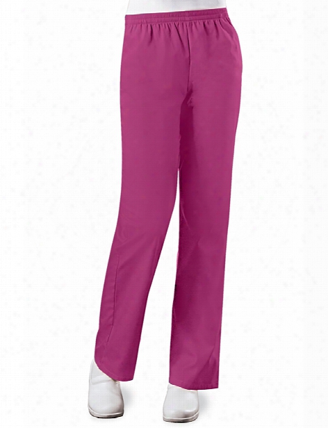 Cherokee Workwear Originals Pull On Scrub Pant - Azalea - Female - Women's Scrubs