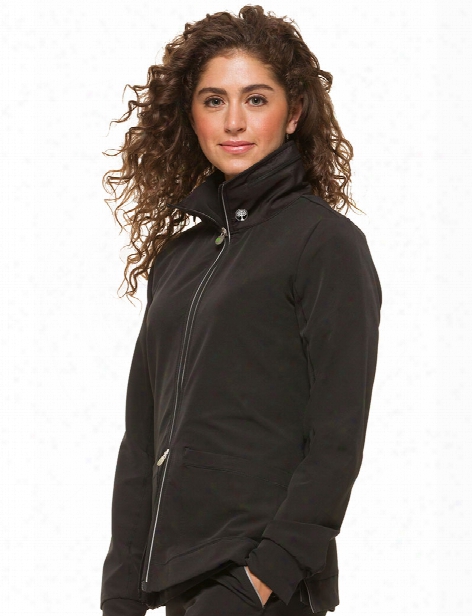 Healing Hands Hh360 Carrie Warm-up Jacket - Black - Female - Women's Scrubs