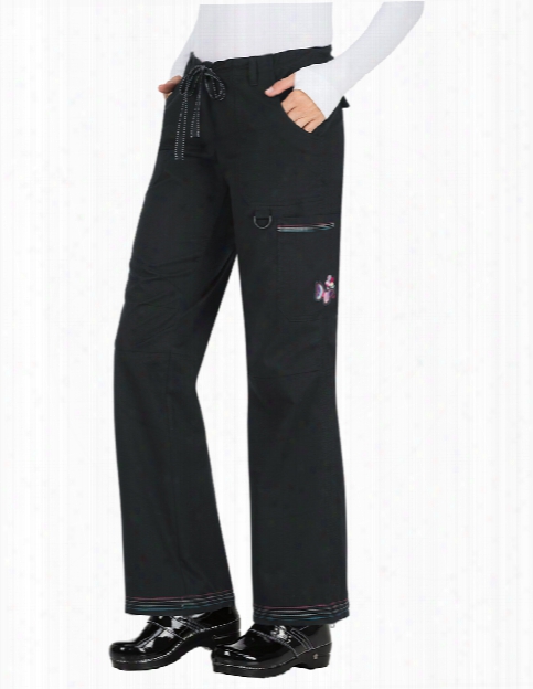 Koi Limited Edition Lindsey Scrub Pant - Black - Female - Women's Scrubs