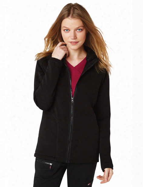 Koi Lite Freedom Jacket - Black - Female - Women's Scrbus