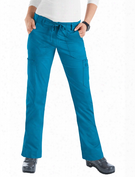 Koi Stretch Clearance Lindsey Scrub Pant - Ultramarine - Female - Women's Scrubs