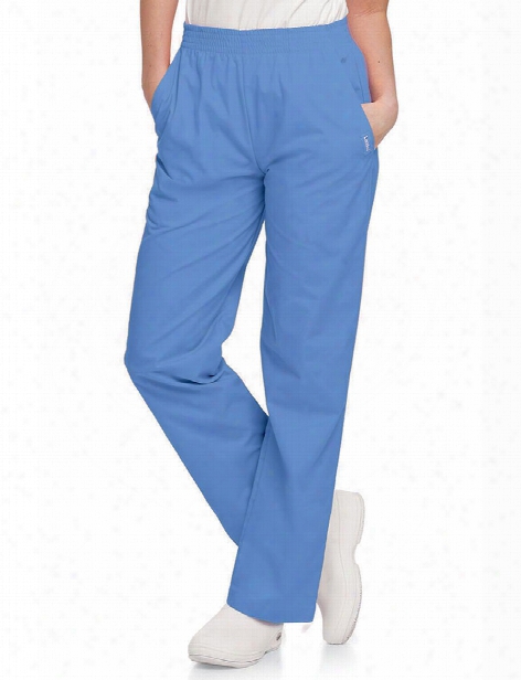 Landau Relaxed Scrub Pant - Ceil Blue - Female - Women's Scrubs