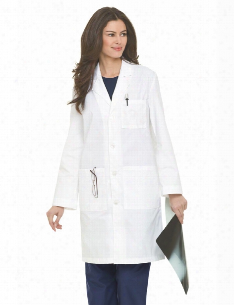 Landau Unisex Lab Coat - White - Unisex - Unisex