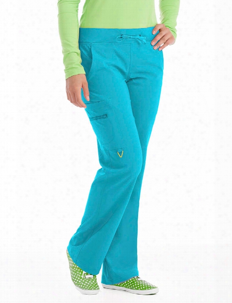 Med Couture Activate Transformer Pant - Aquamarine - Female - Women's Scrubs