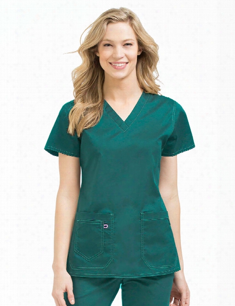 Med Couture Clearance Mc Olivia Scrub Top - Hunter - Unisex - Clearance