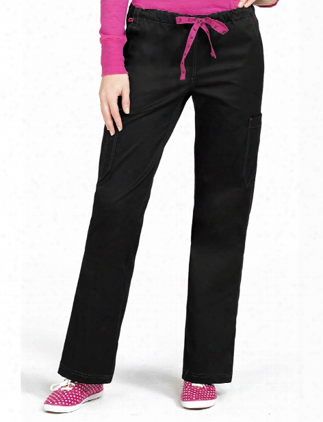 Med Couture Mc Layla Scrub Pant - Black - Female - Women's Scrubs