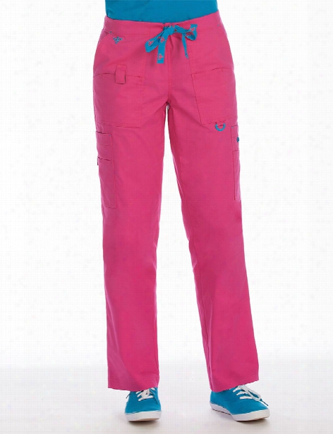 Med Couture Rescue Scrub Pant - Azalea-harbor Blue - Female - Women's Scrubs