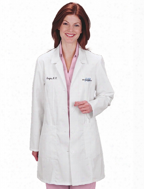 Meta Labwear Ladies Lab Coat - Print - Female - Women's Scrubs