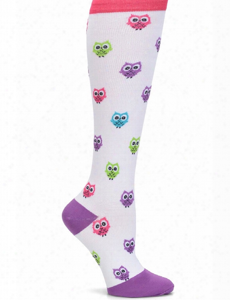 Nurse Mates Nurse Mates Owls Compression Trouser Socks - Female - Women's Scrubs