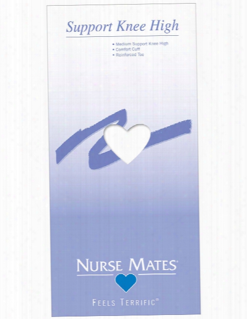 Nurse Mates Support Knee Highs - White - Female - Women's Scrubs