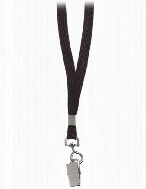 Prestige Medical Basic Swivel Lanyard - Black - Unisex - Medical Supplies