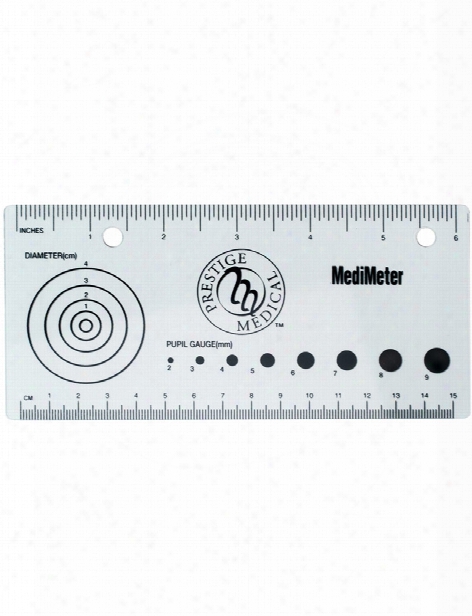 Prestige Medical Prestige Medical Medimeter Pocket Sized Medical Ruler - Print - Unisex - Medical Supplies