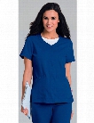 Urbane Ultimate Megan Snap-Front Jacket - Royal Blue - female - Women's Scrubs