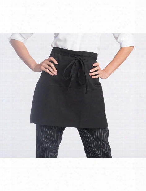 Uncommon Threads Waist Apron - Black - Unisex - Chefwear