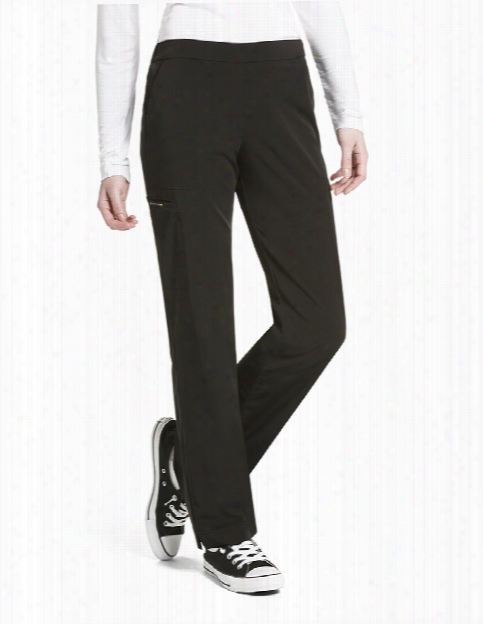 Wonderwink High Performance Hybrid Scrub Pant - Black - Female - Women's Scrubs