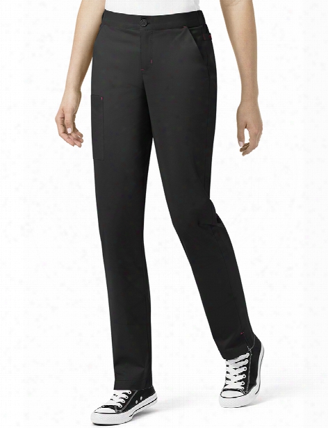 Wonderwink Wonderflex Sky Scrub Pant - Black - Female - Women's Scrubs