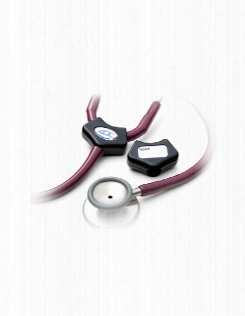 Adc Adc Premium Stethoscope Id Tag - Black - Unisex - Medical Supplies