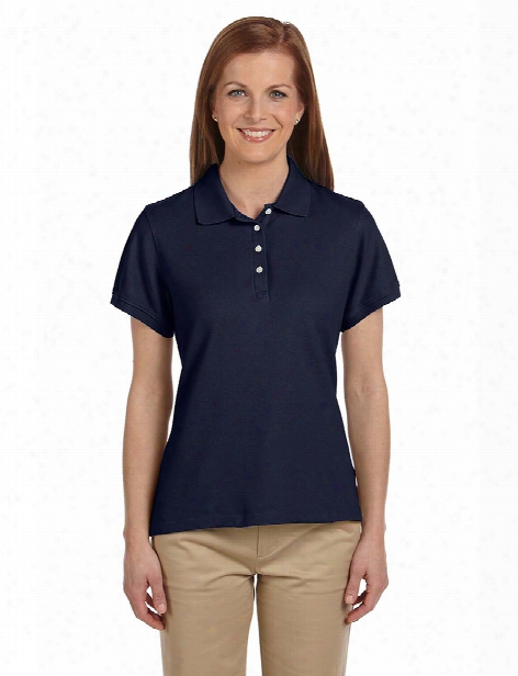 Alpha Broder Chestnut Hill Ladies Performance Plus Pique Polo - Ink - Unisex - Corporte Apparel