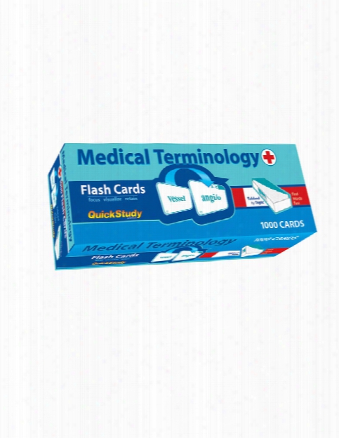 Barcharts Barcharts Medical Terminology Flash Cards - Unisex - Medical Supplies