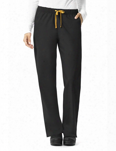 Carhartt Rockwall Straigght Leg Scrub Pant - Black - Female - Women's Scrubs