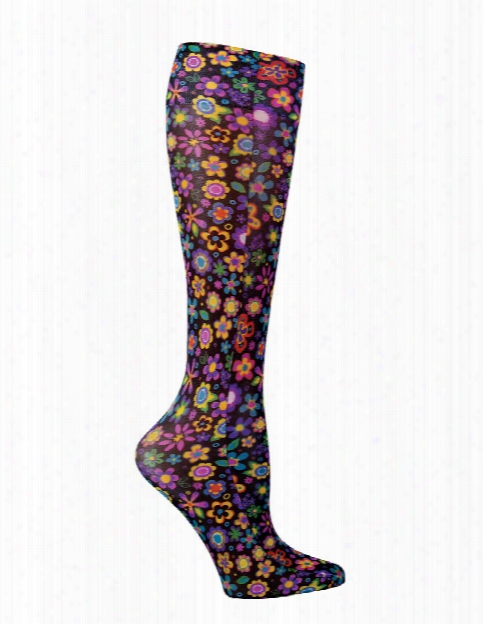 Celeste Stein Mod Multi Compression Knee High Socks - Female - Women's Scrubs