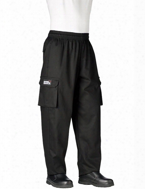 Chefwear Cargo Chef Pant - Black - Unsiex - Chefwear