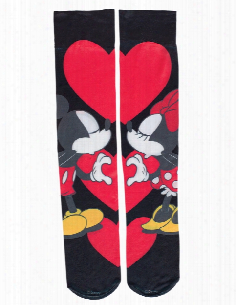 Cherokee Cherokee Disney I Heart You More Compression Knee High Socks - Female - Women's Scrubs