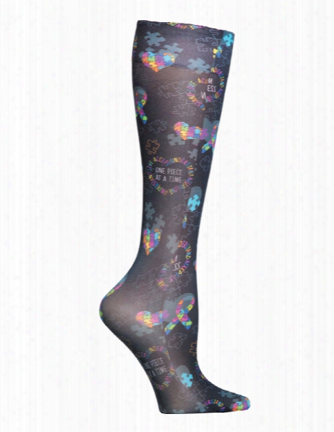 Cherokee Cherokee Love You To Ipeces Compression Knee High Socks - Female - Women's Scrubs