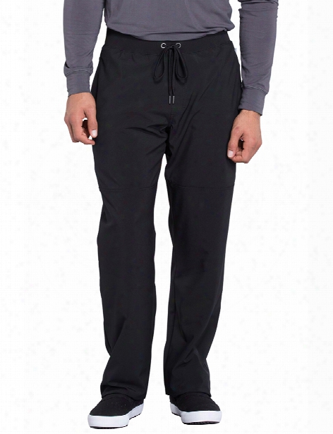 Cherokee Infinity Mens Pull On Scrub Pant - Black - Male - Men's Scrubs