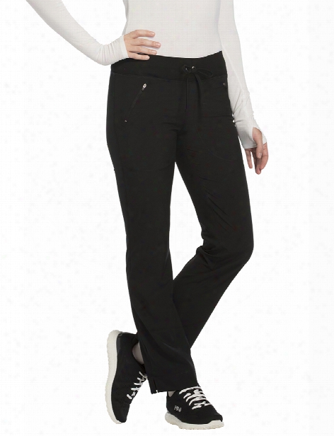 Cherokee Infinity Tapered Leg Scrub Pant - Black - Fmale - Women's Scrubs