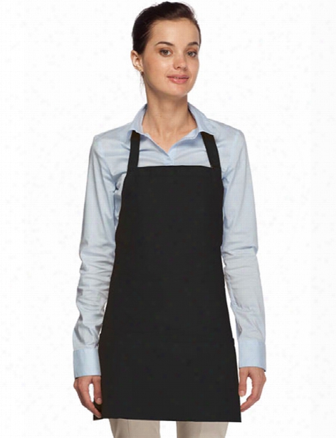 Daystar Xl Adjustable Three Pocket Bib Aproon - Black - Unisex - Chefwear