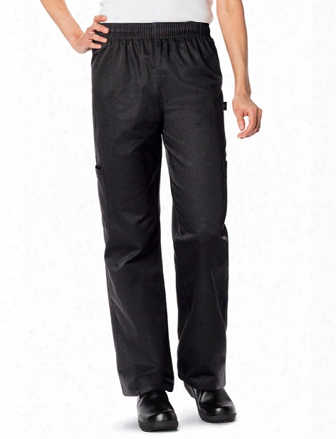 Dickies Chef Unisex Chef Pant - Black - Unisex - Chefwear