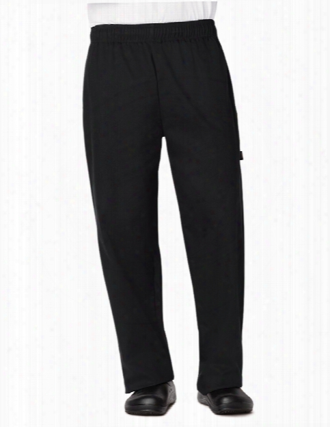 Dickies Chef Unisex Traditional Baggy Pant - Black - Unisex - Chefwear