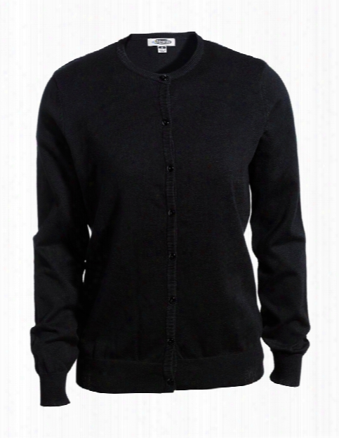 Edwards Ladies Cardigan - Black - Unisex - Corporate Apparel