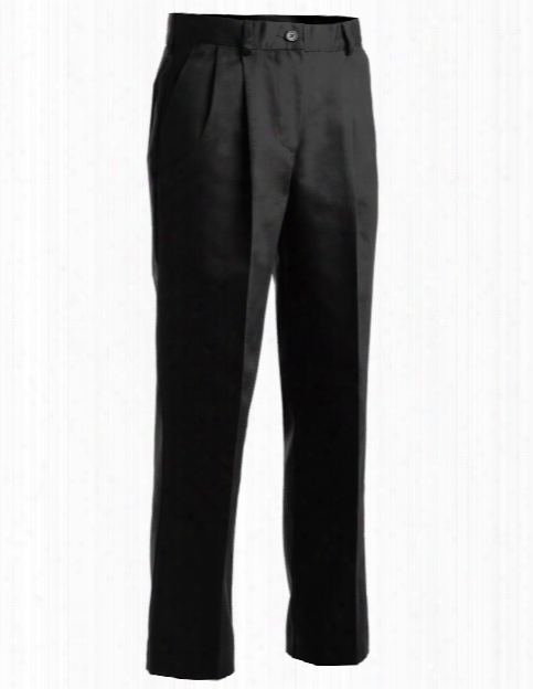 Edwards Ladies Chino Style Utility Pant - Black - Unisex - Corporate Apparel