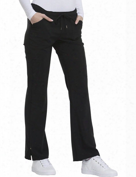 Heartsoul Love Always Charmed Low-rise Scrub Pant - Black - Female - Women's Scrubs