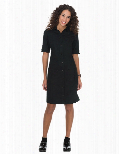 Koi Alexandra Dress - Black - Female - Women's Scrubs