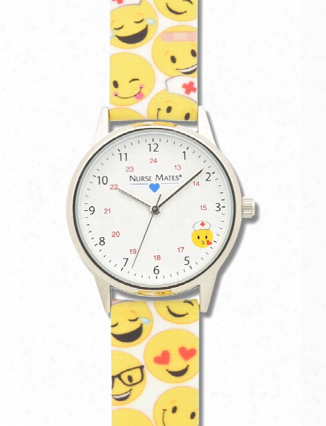 Nurse Mates Nurse Mates Emoji Strap Watch - Unisex - Medical Supplies