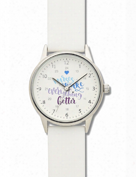 Nurse Mates Nurse Mates Nurses Slogan Watch - Unisex - Medical Supplies