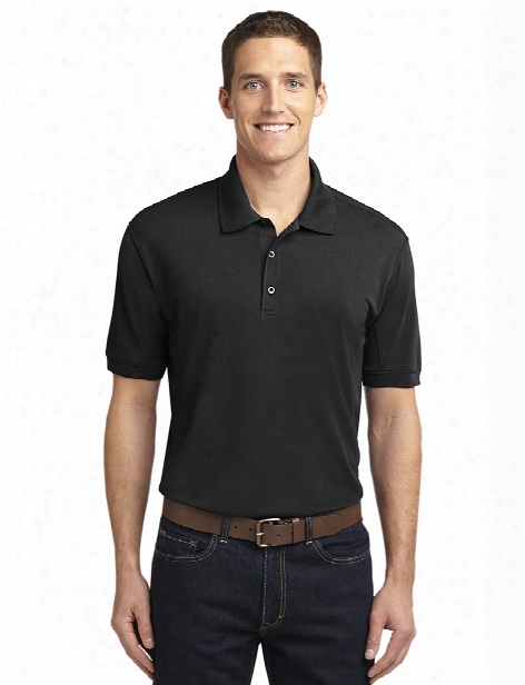 Port Authority 5-in-1 Performance Pique Polo - Black - Unisex - Corporate Apparel