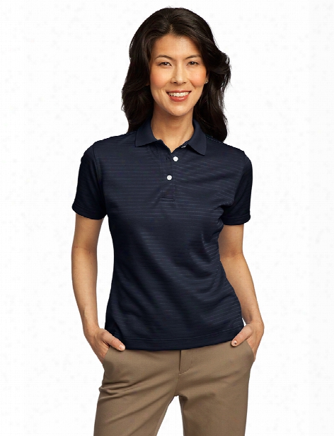 Port Authority Ladies Shadow Stripe Shirt - Navy - Unisex - Corporate Apparel