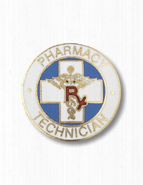 Prestige Medical Prestige Medical Pharmacy Technician Pin - Unisex - Medical Supplies