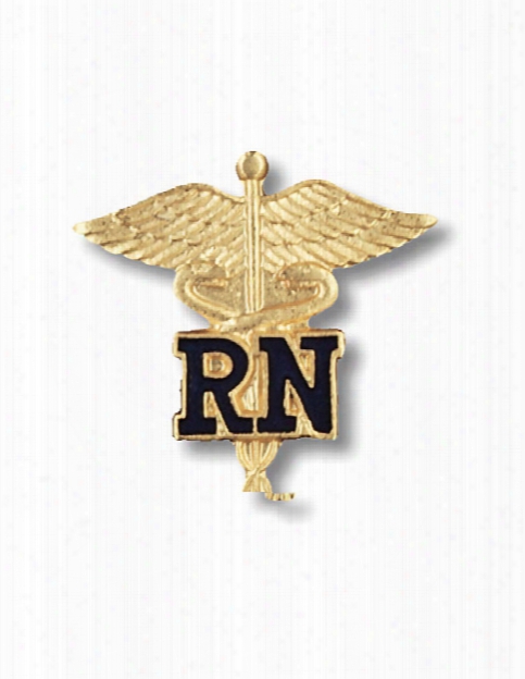 Prestige Medical Prestige Medical Rn Caduceus Pin - Unisex - Medical Supplies