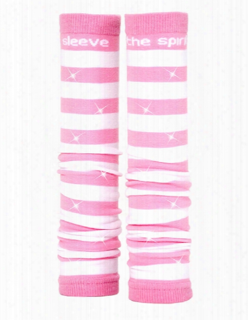 Prestige Medical Striped Med Sleeve With Bling - Pink-white - Unisex - Medical Supplies