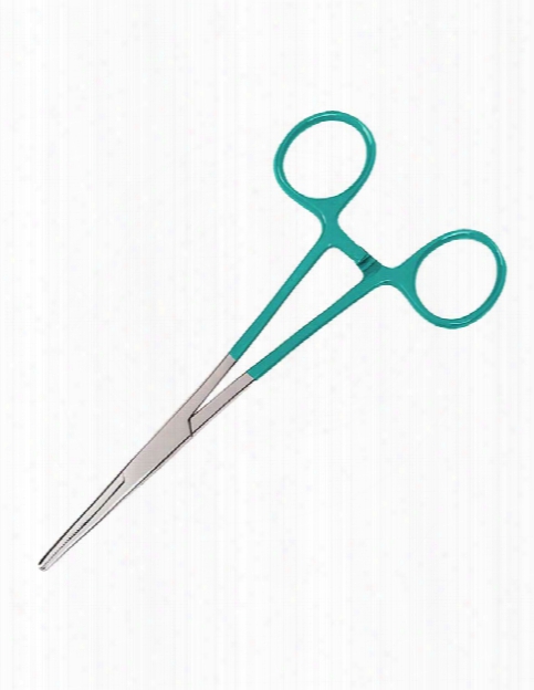 Think Medical 5.5 Inch Kelly Forceps - Teal - Unisex - Medical Supplies