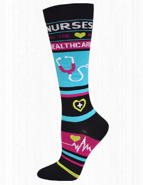 Think Medical Health Care Compression Socks - Black - Female - Women's Scrubs