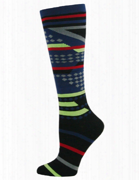 Think Medical Mens Compression Socks - Aztec Stripe - Unisex - Women's Scrubs