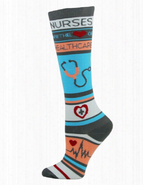 Think Medical Think Medical Nurse Health Novelty Compression Socks - Female - Women's Scrubs