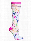 Cherokee Cherokee Splatter Around Compression Knee High Socks - female - Women's Scrubs