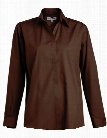 Edwards Clearance Ladies Dress Shirt - Espresso - unisex - Corporate Apparel